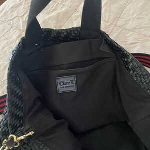 Clare v woven bateau tote